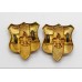 Pair of Loyal North Lancashire Regiment Collar Badges