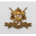 16th/5th The Queen's Lancers Collar Badge - King's Crown