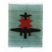 8th Anti-Aircraft Division Silk Embroidered Formation Sign