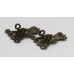 Pair of Queen's Own Oxfordshire Hussars Collar Badges