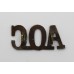 Army Ordnance Corps (A.O.C.) Shoulder Title