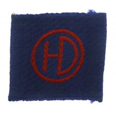 51st (Highland) Division Cloth Formation Sign