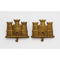 Pair of Suffolk Regiment Collar Badges