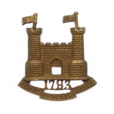 Loyal Suffolk Hussars Collar Badge