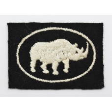 25th Armoured Brigade Cloth Formation Sign