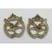 Pair of Glider Pilot Regiment Collar Badges - King's Crown