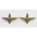 Pair of Parachute Regiment Collar Badges - Queen's Crown