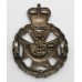 Green Jackets Brigade Officer's Hallamrked Silver Cap Badge