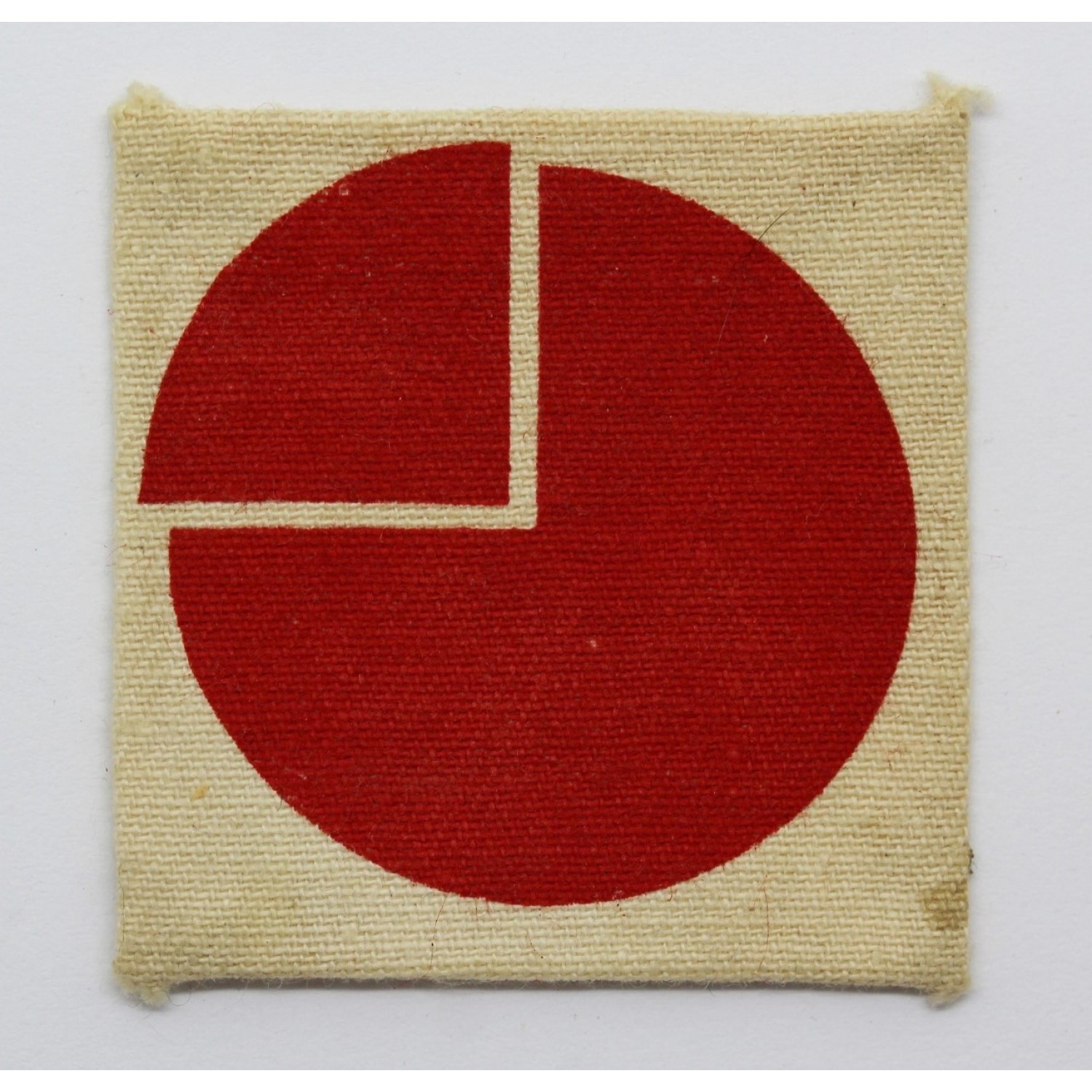 4th Infantry Division Printed Formation Sign 2nd Pattern