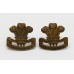 Pair of Pembrokeshire Yeomanry Collar Badges