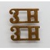 Pair of 3rd Hussars (3H) Shoulder Titles