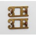 Pair of 3rd Hussars (3H) Shoulder Titles