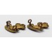 Pair of Pembrokeshire Yeomanry Collar Badges