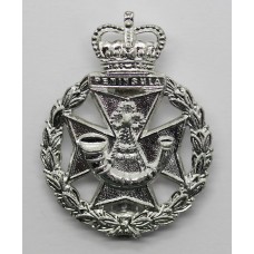 Green Jackets Brigade Anodised (Staybrite) Cap Badge