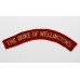 Duke of Wellingtons ( West Riding ) (THE DUKE OF WELLINGTON'S) Regiment Cloth Shoulder Title