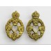 Pair of Royal Electrical & Mechanical Engineers (R.E.M.E.) Collar Badges - King's Crown (1st Pattern)