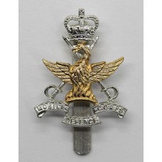 Mobile Defence Corps Anodised (Staybrite) Cap Badge