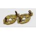 Pair of Royal Electrical & Mechanical Engineers (R.E.M.E.) Collar Badges - King's Crown (1st Pattern)