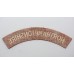 Northamptonshire Regiment (NORTHAMPTONSHIRE) Cloth Shoulder Title 