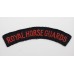 Royal Horse Guards (ROYAL HORSE GUARDS) Cloth Shoulder Title