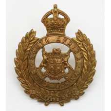 South African Engineers Cap Badge - King's Crown