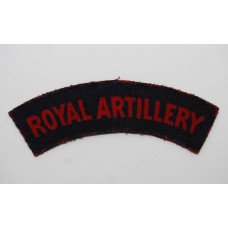 Royal Artillery (ROYAL ARTILLERY) Printed Shoulder Title