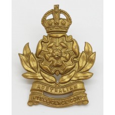 Australian Intelligence Corps Cap Badge - King's Crown