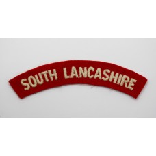 South Lancashire Regiment (SOUTH LANCASHIRE) Cloth Shoulder Title
