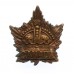 Canadian WW1 Canada General Service Collar Badge (Caron Bros 1915)