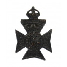 1st Cadet Bn. King's Royal Rifle Corps (K.R.R.C.) Beret Badge - King's Crown