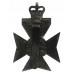 16th London Regiment (Queen's Westminster & Civil Service Rifles) Cap Badge - Queen's Crown