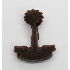 Royal West African Frontier Force (R.W.A.F.F.) WW2 Plastic Economy Cap Badge
