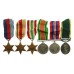 WW2 and Territorial Efficiency Medal Group of Six - Pte. L.C.F. Berry, Royal Military Police