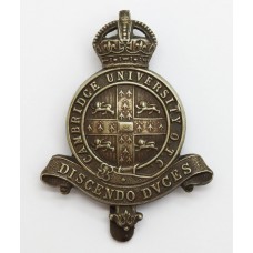 Cambridge University O.T.C. Cap Badge - King's Crown