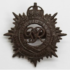George VI Royal Army Service Corps (R.A.S.C.) Officer's Service Dress Cap Badge