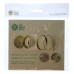 Royal Mint Brilliant Uncirculated Farewell & Nations of the Crown United Kingdom £1 Two Coin Set