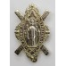 Glasgow & Strathclyde U.O.T.C. Anodised (Staybrite) Cap Badge