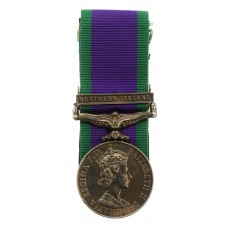 Campaign Service Medal (Clasp - Northern Ireland) - Pte. A. Moir, Devonshire & Dorset Regiment
