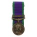 Campaign Service Medal (Clasp - Northern Ireland) - Pte. A. Moir, Devonshire & Dorset Regiment