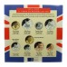 Royal Mint 1992 United Kingdom Brilliant Uncirculated Coin Collection with Rare Single European Market 50p Coin