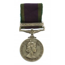 Campaign Service Medal (Clasp - Northern Ireland) - Pte. P. Bevan, Worcestershire & Sherwood Foresters