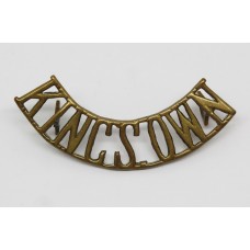 Kings Own Royal Border Regiment (KINGS.OWN) Brass Shoulder Title