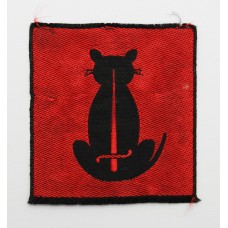 56th Armoured Division Silk Embroidered Formation Sign