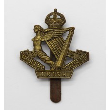 North Irish Horse Beret Badge - King's Crown