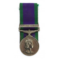 Campaign Service Medal (Clasp - Northern Ireland) - Pte. D.P. Redhead, Royal Anglian Regiment