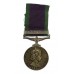 Campaign Service Medal (Clasp - Northern Ireland) - Pte. K.J. Lawrence, Queen's Regiment