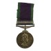 Campaign Service Medal (Clasp - Northern Ireland) - Pte. K.J. Lawrence, Queen's Regiment