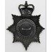 Bedfordshire & Luton Constabulary Night Helmet Plate - Queens Crown