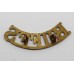 East Kent Regiment (BUFFS) Brass Shoulder Title