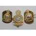 Army Catering Corps Anodised (Staybrite) Cap Badge & Pair of Collars